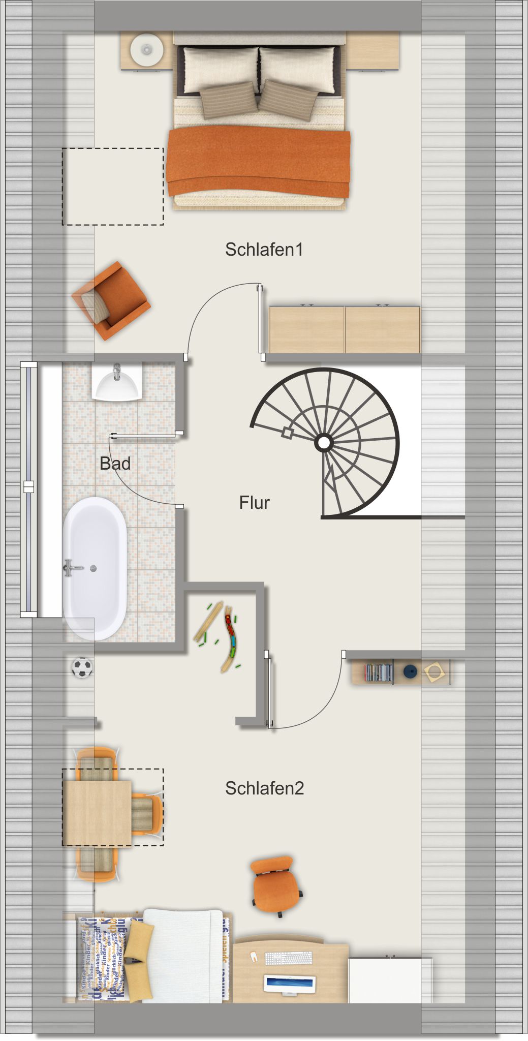 Wohnung 4 - Dachgeschoss (DG)